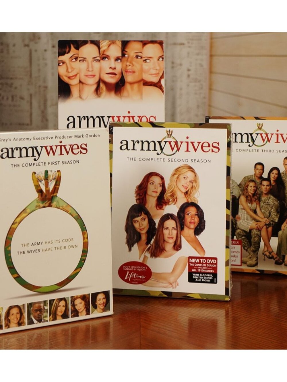 Army Wives DVD Season 3, 4 & 5 Bundle - New & Sealed